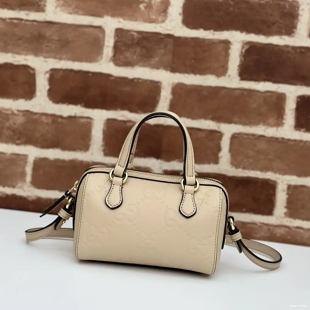Hyper Peter GG SUPER MINI GUCCI TOP BAG-16*11*9CM HANDLE 0707